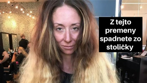 Žena sa niekoľko rokov nestrihala. Po hodine u kaderníka u kaderníka jej účes ŠOKOVAL celý salón