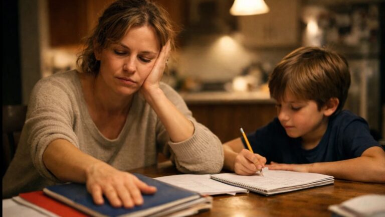 Odkaz mamičky: „Odmietam robiť večer domáce úlohy. Pokojne si o mne myslíte, že som zlá matka…“