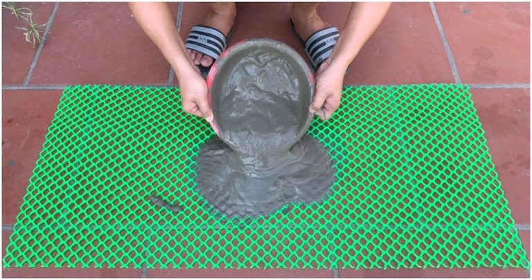 Manžel doniesol domov záhradnú sieťku. POUŽIL JU NA KRÁSNU DEKORÁCIU.