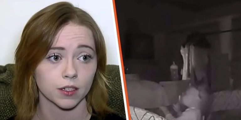 Mama si všimla škrabance na tvári svojej dcérky a neskôr vidí postavu, ktorá sa objaví neďaleko jej postieľky