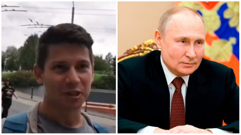 VIDEO: Mladý Rus odkazuje Slovákom: „ Rusko napadlo Ukrajinu, je to zlá krajina!“