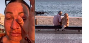 Žena si všimla na pláži muža so psom.  To, čo s ním robil, vyvolalo mnohé reakcie.