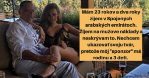 SPOVEĎ: „Mám 23 rokov, žijem v Emirátoch za peniaze 60-ročného sponzora. Týždenne mi platí 4 000 dolárov