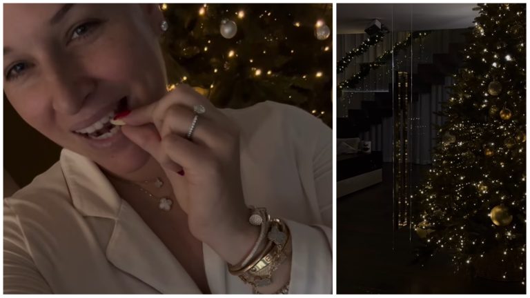 Dominika Cibulková opäť zabodovala! Z jej veľkolepej vianočnej výzdoby šalie celý internet!