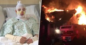 Hrdinský strýko vbehol do horiaceho domu, aby zachránil 8-ročnú neter, aj napriek risku, že príde o život