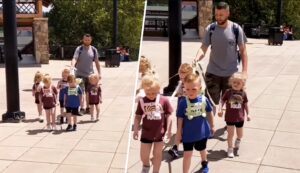 Otec dostal obrovskú kritiku za to, že svojim deťmi chodí na vodítku. On má na to ale jasnú odpoveď