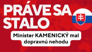 DOPRAVNÁ nehoda v Bratislave: Minister financií Kamenický ostal v bolestiach a v šoku!