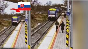 VIDEO: Nebezpečná zábava mladých v Bratislave – skok zo strechy nástupišťa! 🚨 Polícia žiada o pomoc!