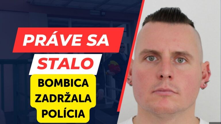 AKTUALITA: BOMBICA zadržala polícia a odviezla ho na výsluch