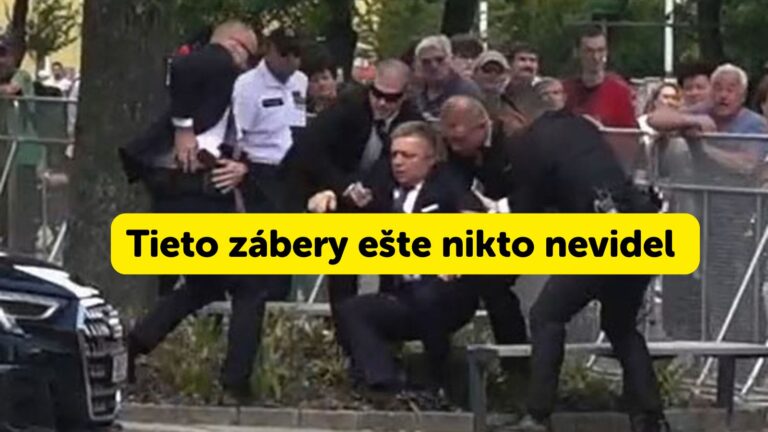 VIDEO: ZVEREJNILI nové zábery z atentátu na Roberta Fica. Neboli nikdy PUBLIKOVANÉ