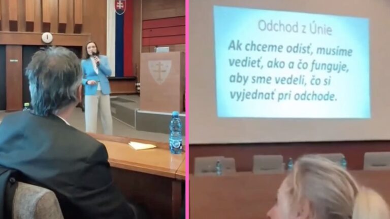AKTUALITA: Judita Laššáková rieši vystúpenie Slovenska z EÚ. Odznelo to priamo na prednáškach, tvrdí Ľudovít Ódor