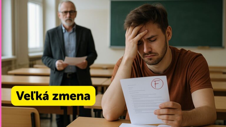 Lajdácki študenti budú mať PROBLÉM. Ministerstvo chystá veľkú zmenu. Študenti môžu po prvom polroku skončiť.