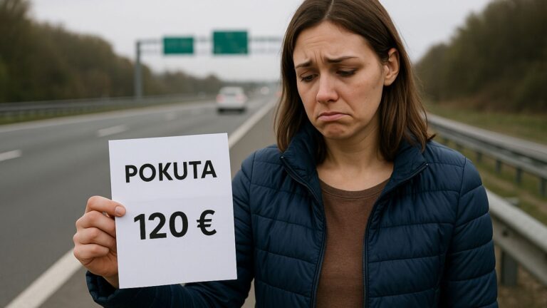 Kúpila si diaľničnú známku, ale aj tak dostala pokutu 120 €. Prehliadla jednu drobnosť