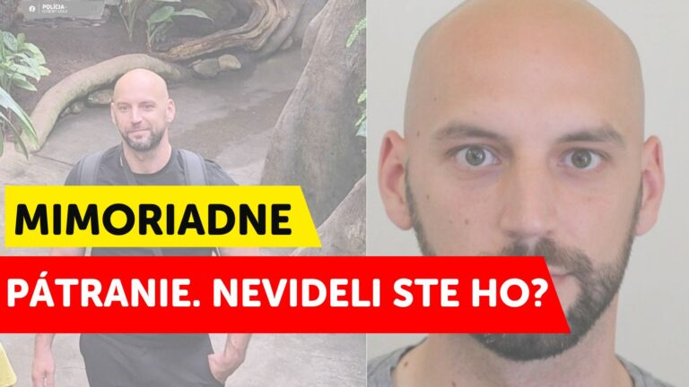 MIMORIADNE PÁTRANIE: PATRIK je 4 dni nezvestný. Nevideli ste ho?