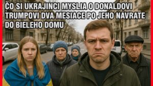 Čo si Ukrajinci myslia o Donaldovi Trumpovi dva mesiace po jeho návrate do Bieleho domu