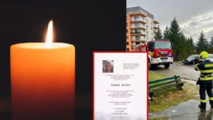 ZOMREL HASIČ HRDINA TOMÁŠ (†38) Kolegovia za ním smútia. Prezidentka mu udelila medailu