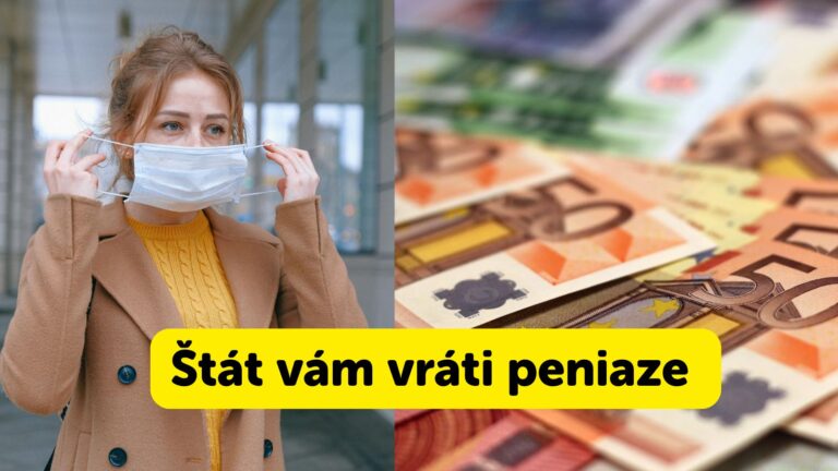 DOSTALI ste počas PANDÉMIE POKUTU? Štát vracia peniaze! Treba splniť TOTO