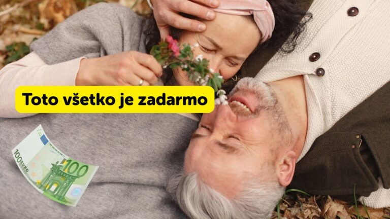 TIETO SLUŽBY, majú naši dôchodcovia úplne zadarmo. 95% Z NICH o tom ani nevie