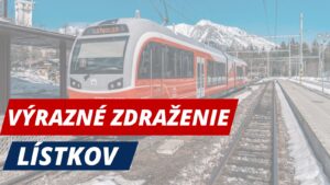 ZDRAŽENIE: Ceny v tatranských električkách rastú: Za jednu jazdu zaplatíte až 4 eurá. ĽUDIA SA SŤAŽUJÚ
