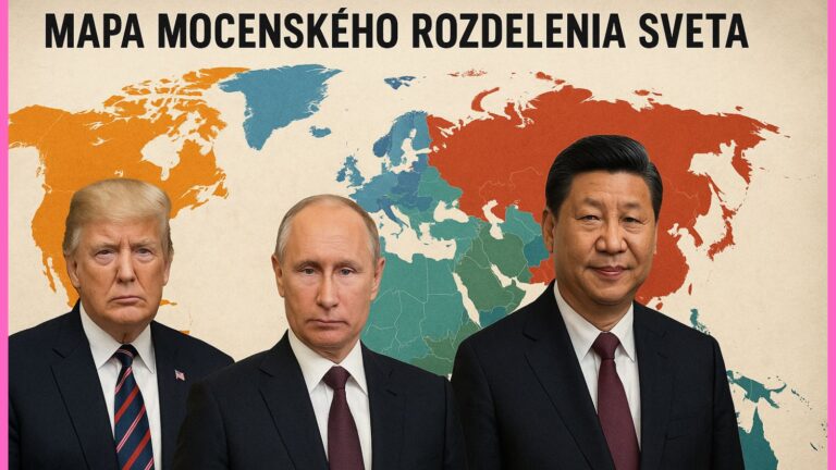 Takto si 3 najväčšie mocnosti SVETA chcú podeliť svet. Je to hrozba aj pre Slovensko