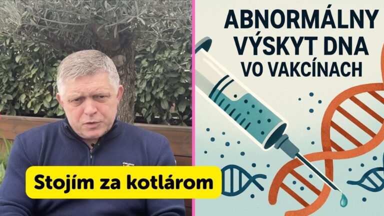 AKTUÁLNE: Fico sa postavil za Kotlára: ZA Vakcíny s DNA už nebudeme platiť, hovorí premiér
