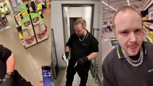 VIDEO: Sekuriťák NAPADOL Ukrajinca v supermarkete, mal údajne kradnúť pivo