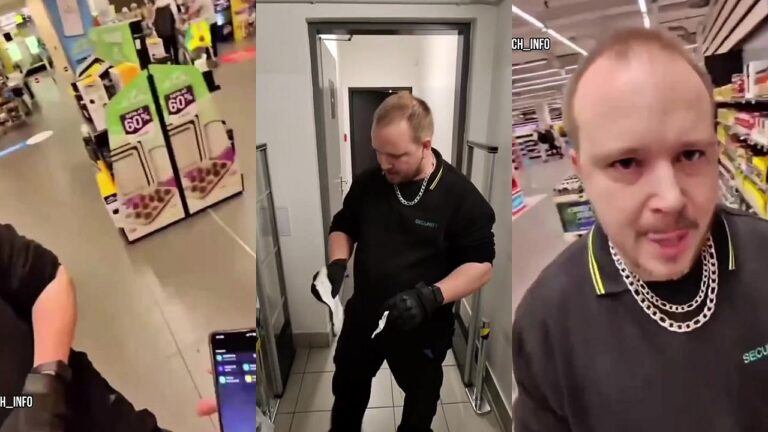 VIDEO: Sekuriťák NAPADOL Ukrajinca v supermarkete, mal údajne kradnúť pivo