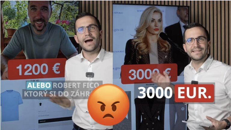 VIDEO: POSLANEC Matovičovej strany kritizuje Eštoka s hodinkami za 15-tisíc a iných politikov za ich drahé VECI