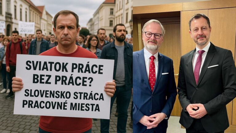Aktuálne: Eduard Heger: Sviatok práce bez práce? Slovensko stráca pracovné miesta