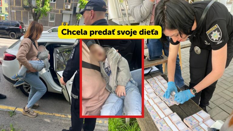 Mladá Ukrajinka chcela predať dvojročného syna za 22 000 EUR. PREKAZILA JEJ TO polícia