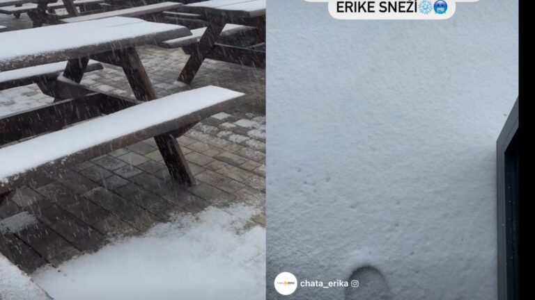 MÁJOVÉ VRTOCHY POČASIA: Na ZNÁMEJ CHATE poriadne sneží, pred nami ďalšie prekvapenia!
