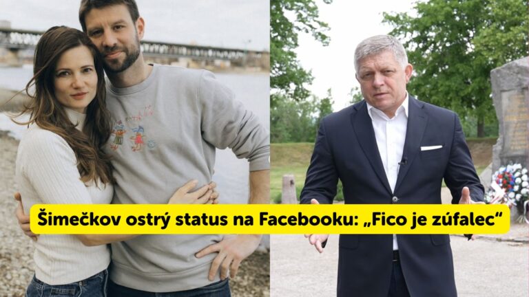 Šimečka posiela tvrdý odkaz FICOVI: „Robert Fico je zúfalec. Tento človek nie je spôsobilý riadiť krajinu.“