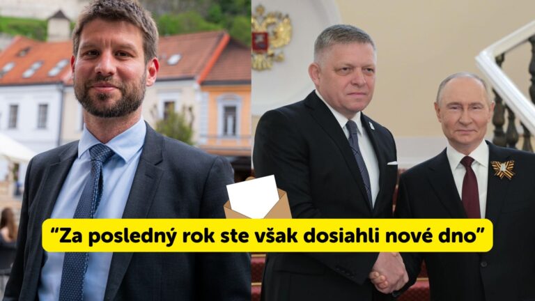 BRUTÁLNY LIST FICOVI: Šimečka mu to natrel od A po Z! „Ste nespôsobilý riadiť túto krajinu“