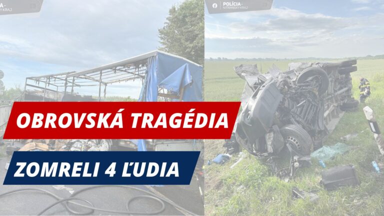 AKTUÁLNE. PRI tragickej nehode zomreli 4 ľudia. Čo sa stalo? Pozrite si fotky