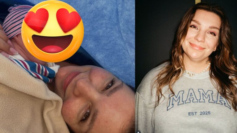 FOTO: KOMIČKA SIMONA Konečne porodila. Aha, aké dala tomuto dievčatku krásne meno
