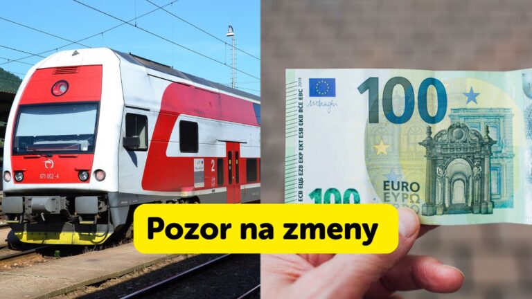 MIMORIADNE: Zmena, aká tu ešte nebola: Od júla tisíce Slovákov cestujú vlakom BEZ LÍSTKA! Dotkne sa to celej krajiny