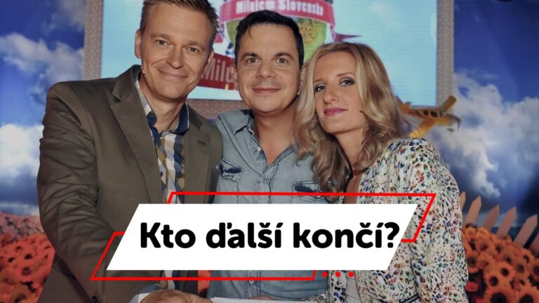 STVR mení kurz: Končí Milujem Slovensko aj ďalšie relácie sú zóne ohrozenia. Tieto relácie a herci to majú nahnuté.