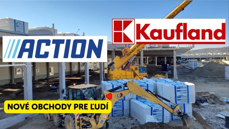Obyvatelia tohto mesta majú dôvod na radosť. OTVORIA IM nový ACTION, KAUFLAND a ďalšie obchody. KONEČNE