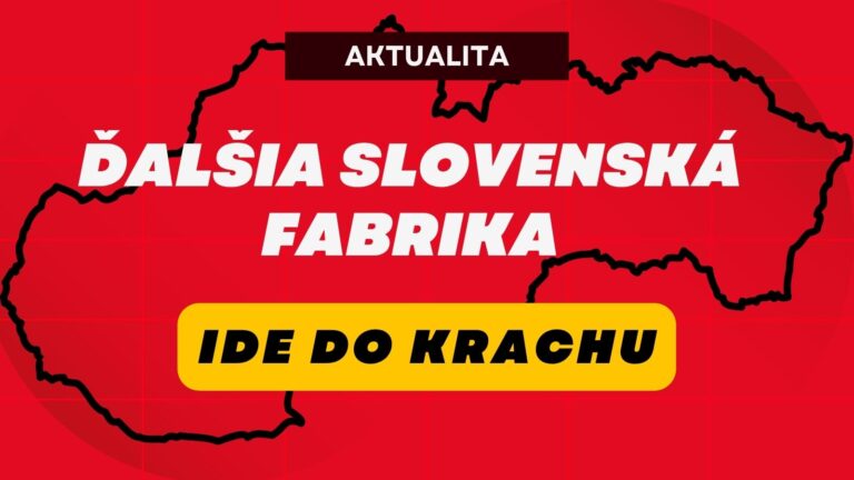 Dráma na východe: Stovky ľudí môžu prísť o prácu, mesto sa pripravuje na najhoršie
