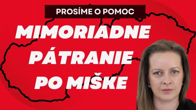 MIŠKA ODIŠLA Z DOMU a už sa nevrátila. MIMORIADNE PÁTRANIE. Rodina sa o ňu bojí. Nevideli ste ju?