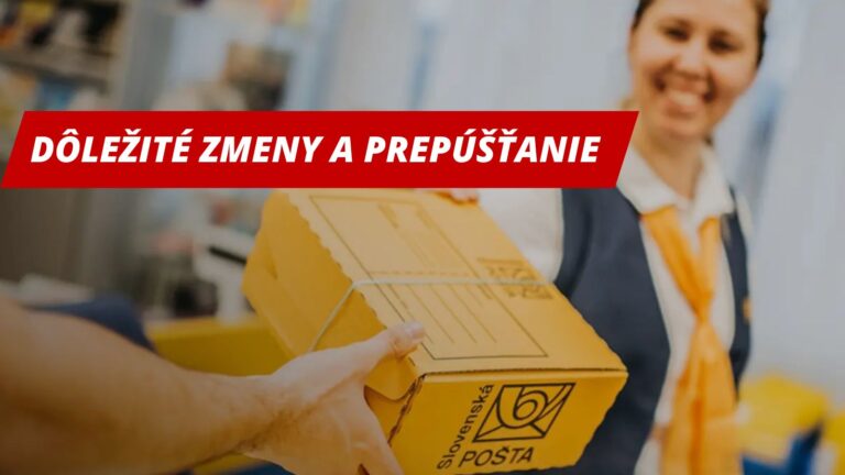 POŠTA CHYSTÁ ZMENY: AŽ 1 100 PÔŠT V STRATE! Slovenská pošta ich začne ZATVÁRAŤ