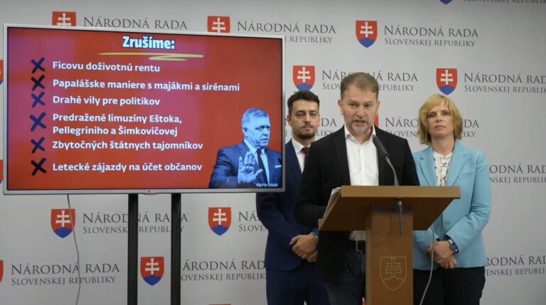 POLITICI NECH ZABUDNÚ NA PAPALÁŠIZMUS. Matovič ohlásil zákon, ktorý skoncuje s luxusom politikov