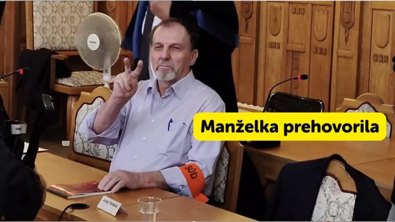 MIMORIADNE: manželka CINTULU PREHOVORILA. Z jej slov MRAZÍ – s týmto sa nevie vyrovnať!