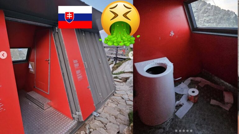 VIDEO: Neuveríte, akú spúšť nechali turisti v tatrách na toalete pri Chate pod Rysmi. ODPORNÉ