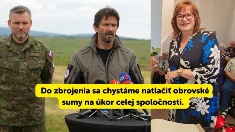 AKTUÁLNE: Belousovová udrela na Pellegriniho: „Vy sa hráte na vojakov, ale bojovať pôjde národ!“