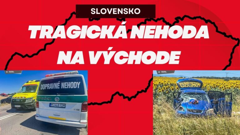 MIMORIADNE: NA východe DOŠLO K VEĽKEJ NEHODE. Štartoval aj vrtulník. Vieme čo sa stalo