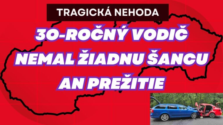 AKTUÁLNE: Krvavá zrážka pri Vernári: Muž (†30) zomrel, ďalší bojujú PREŽITIE