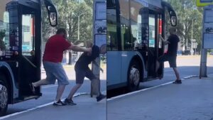 VIDEO: Vodič MHD VYHODIL opitého pasažiera: TOTO GESTO mu ešte ukázal muž pri autobuse