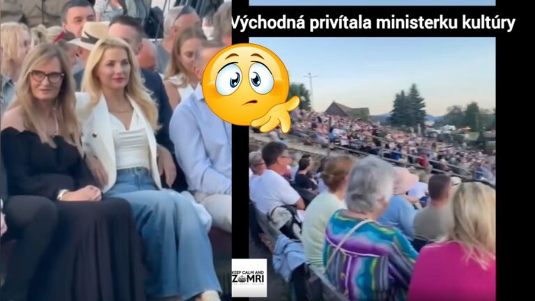 VIDEO: ŠIMKOVIČOVÚ NA FESTIVALE Východná vypískali. Zazneli aj výkriky „Fuj!“ a „Hanba!“.