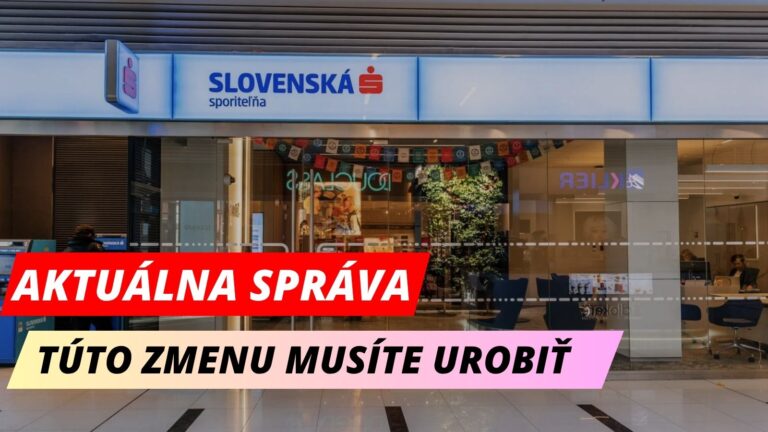 Bankový účet v ohrození: Sporiteľňa varuje klientov pred stratou prístupu. TOTO MUSÍTE UROBIŤ